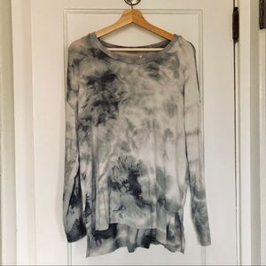 American Eagle Tie Dye Plush Shirt (NWOT)